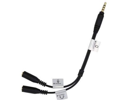 ProMaster Audio Cable 3.5mm TRRS - Dual 3.5mm Female Splitter - 7 1 2  For Cheap