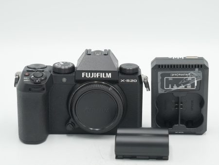 FUJIFILM X-S20 Mirrorless Camera (Black) *USED* Online Hot Sale