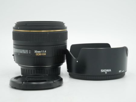 Sigma 30mm f 1.4 EX DC HSM Autofocus Lens for Canon Digital *USED* Cheap