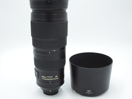 Nikon AF-S NIKKOR 200-500mm f 5.6E ED VR Lens *USED* Online Hot Sale