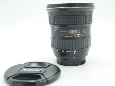 Tokina 17-35mm f 4 Pro FX Lens for Nikon Cameras *USED* Online Hot Sale